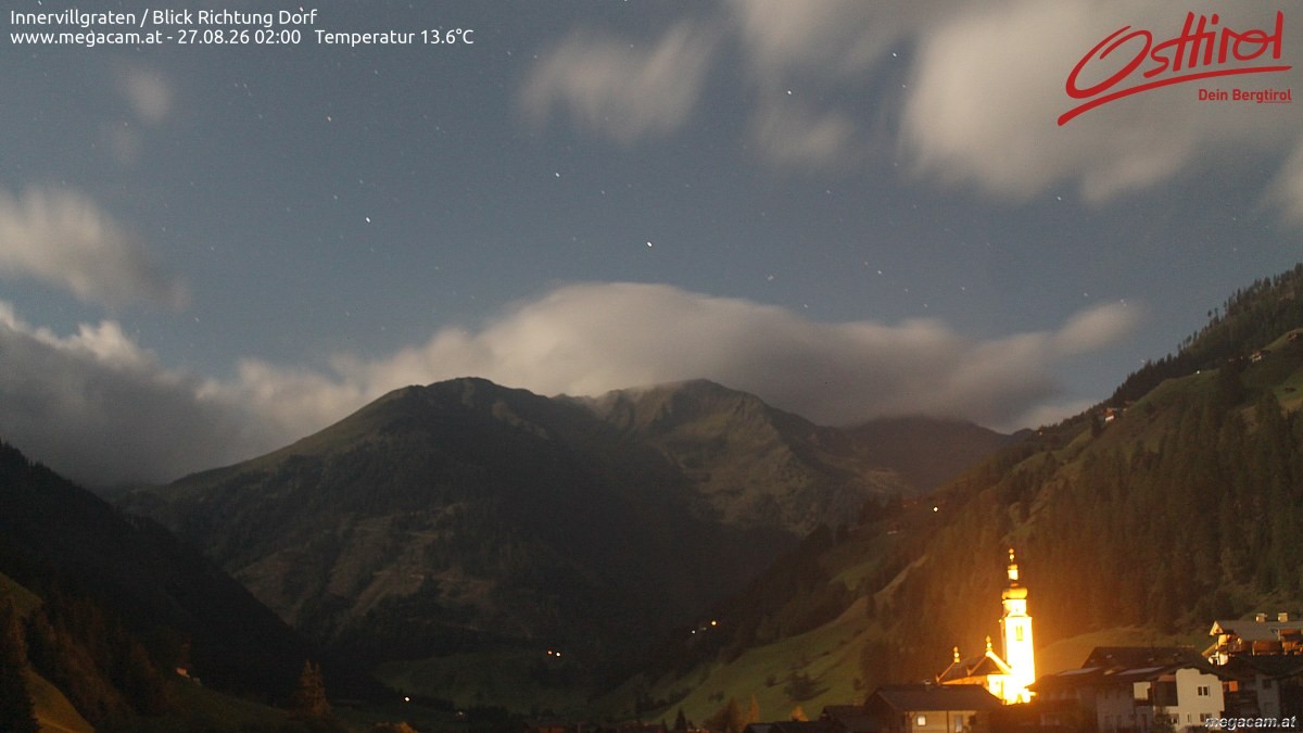 Archived image Webcam Innervillgraten - East Tyrol