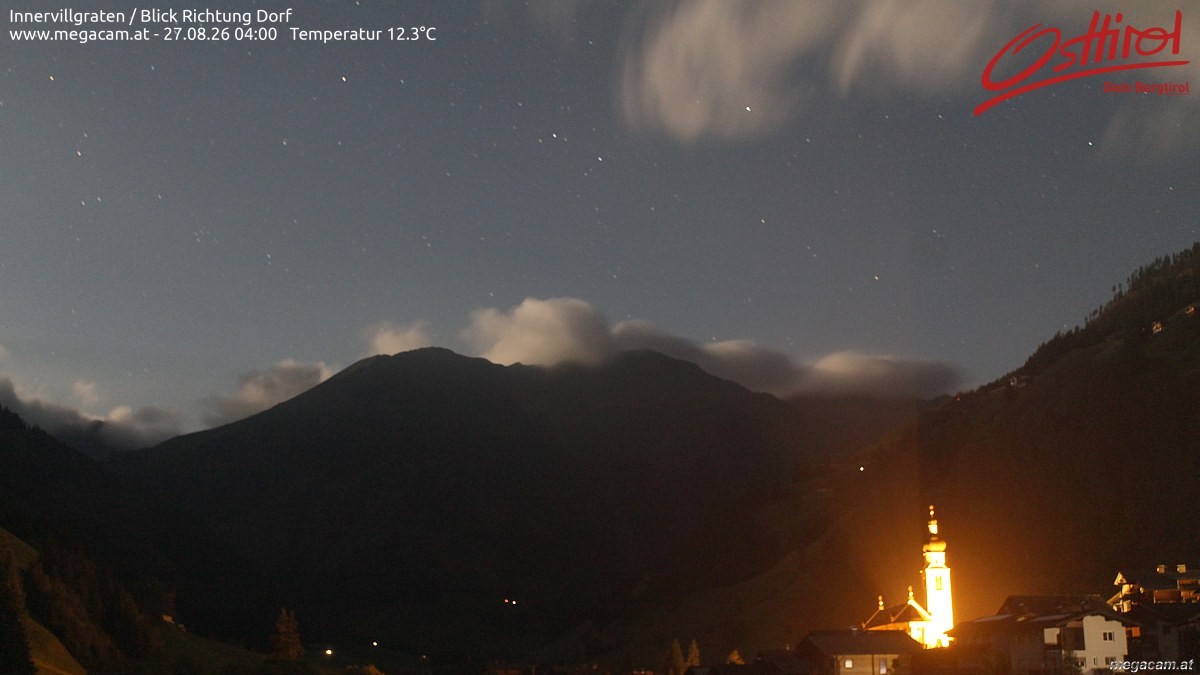 Archived image Webcam Innervillgraten - East Tyrol