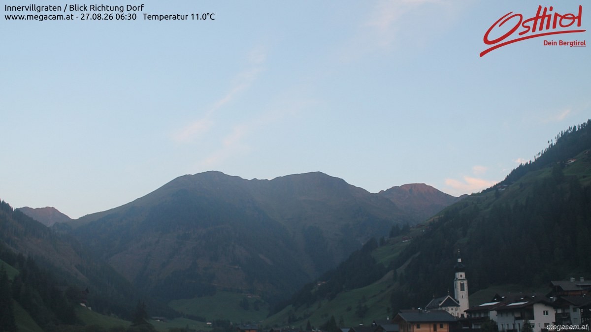 Archived image Webcam Innervillgraten - East Tyrol