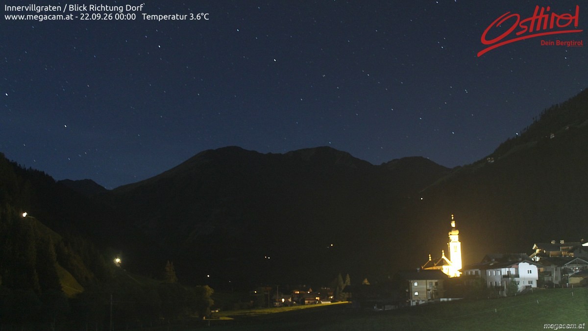 Archived image Webcam Innervillgraten - East Tyrol