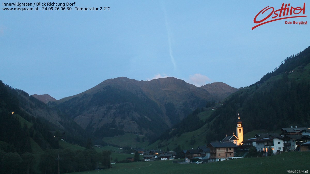 Archived image Webcam Innervillgraten - East Tyrol