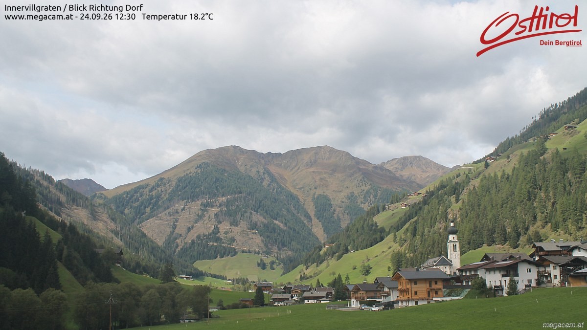 Archived image Webcam Innervillgraten - East Tyrol