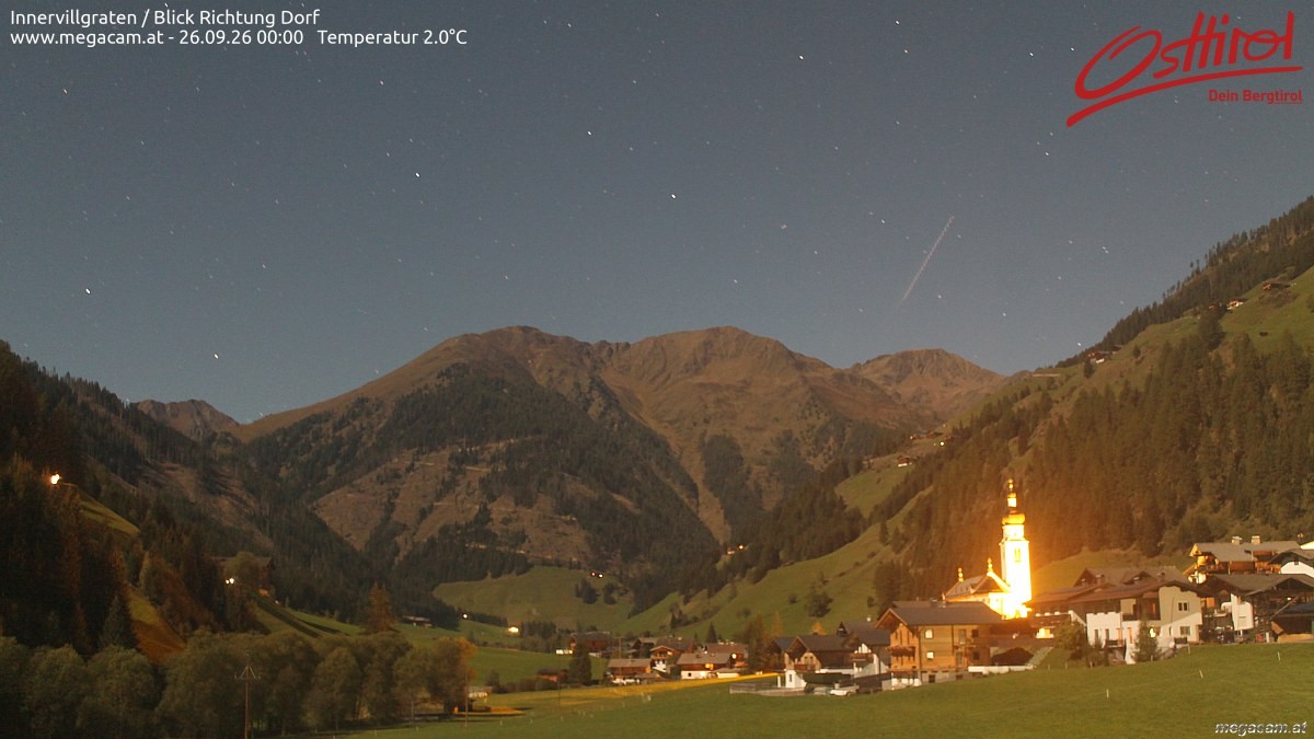 Archived image Webcam Innervillgraten - East Tyrol