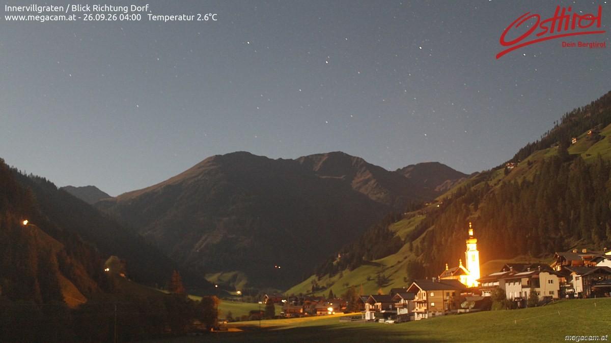 Archived image Webcam Innervillgraten - East Tyrol