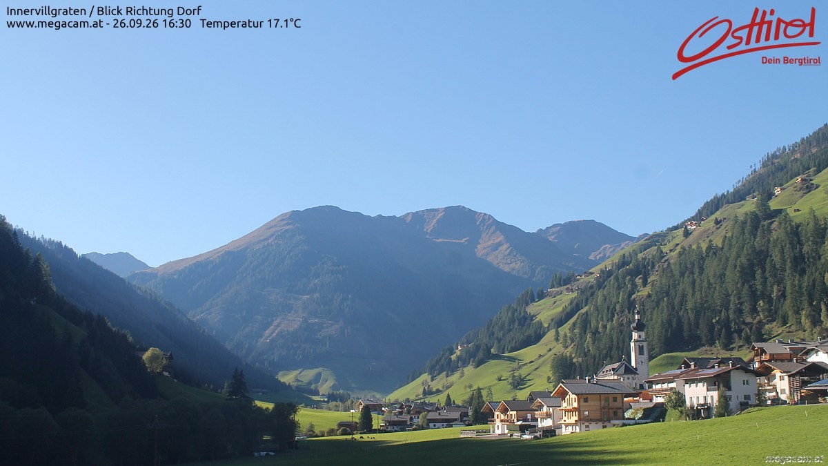 Archived image Webcam Innervillgraten - East Tyrol