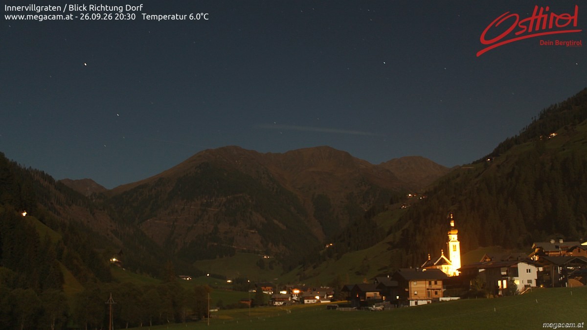 Archived image Webcam Innervillgraten - East Tyrol