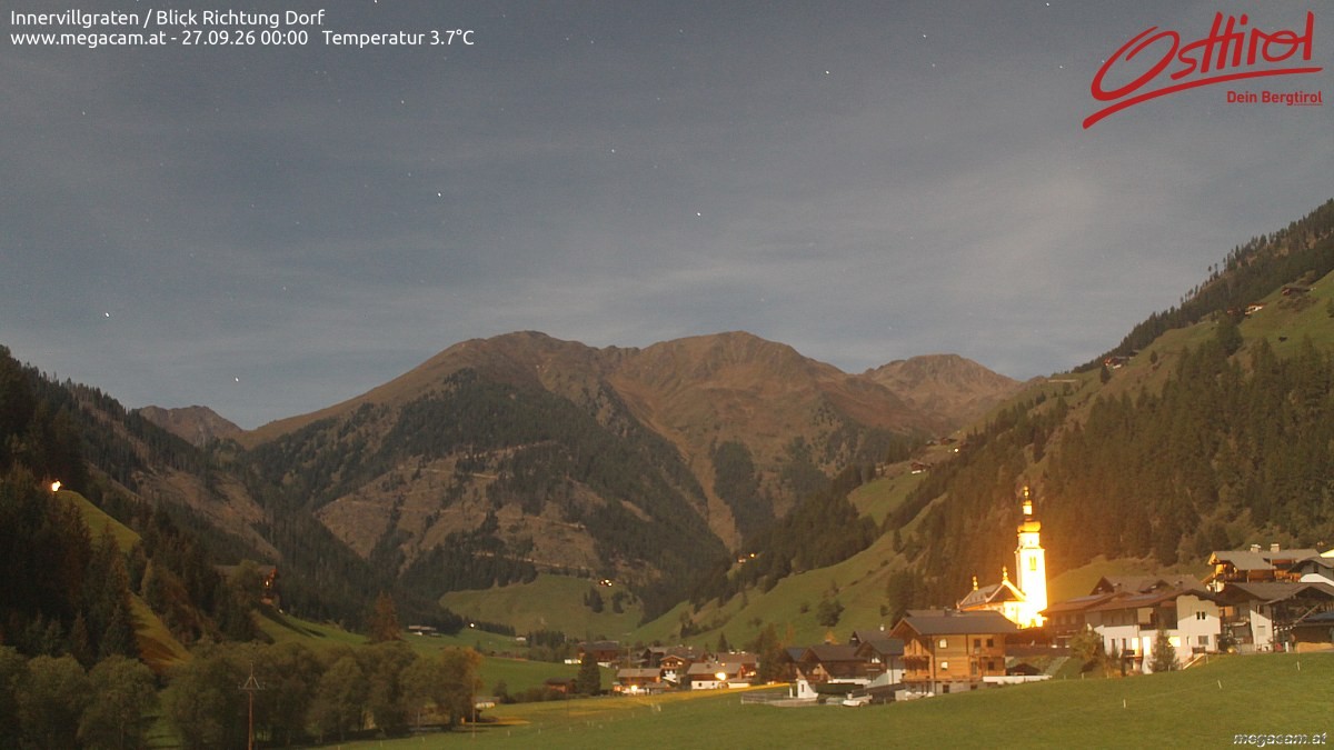Archived image Webcam Innervillgraten - East Tyrol