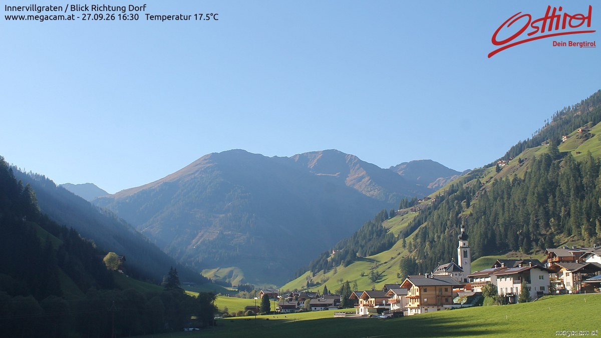 Archived image Webcam Innervillgraten - East Tyrol