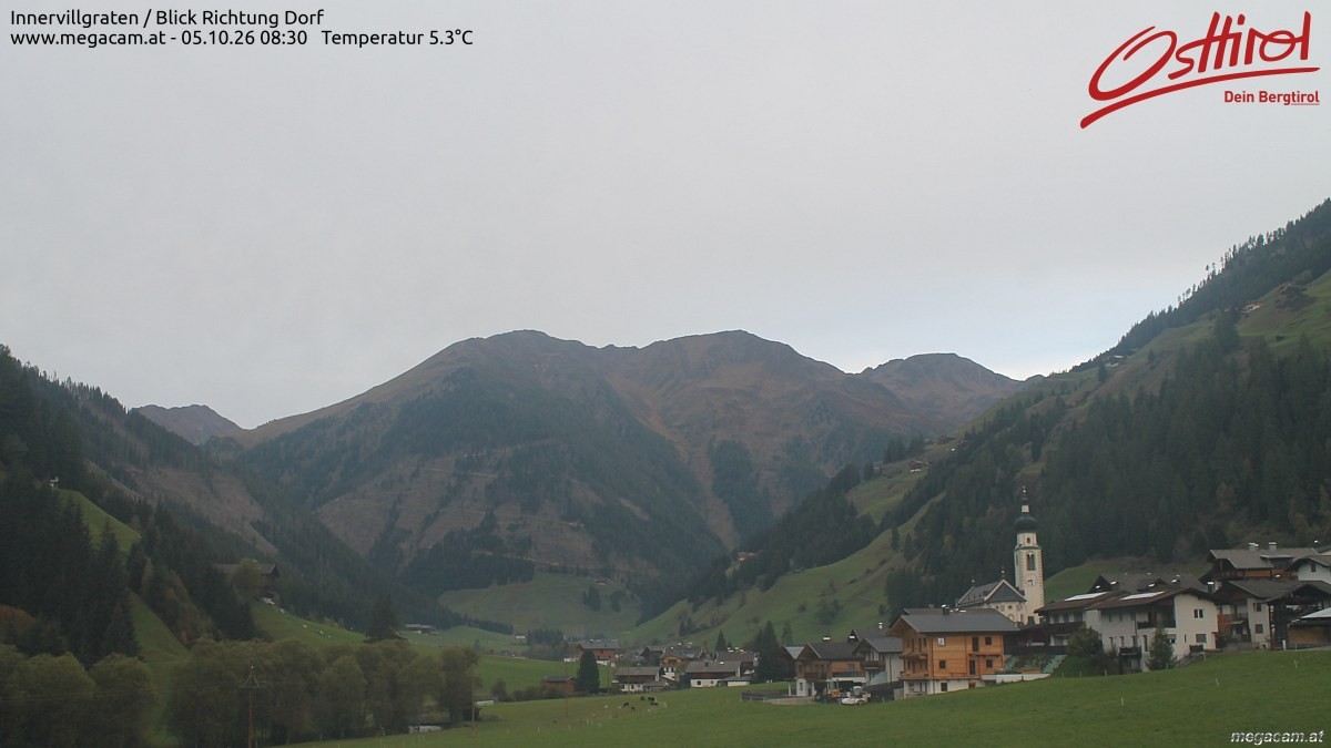 Archived image Webcam Innervillgraten - East Tyrol