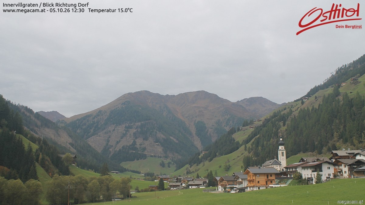 Archived image Webcam Innervillgraten - East Tyrol