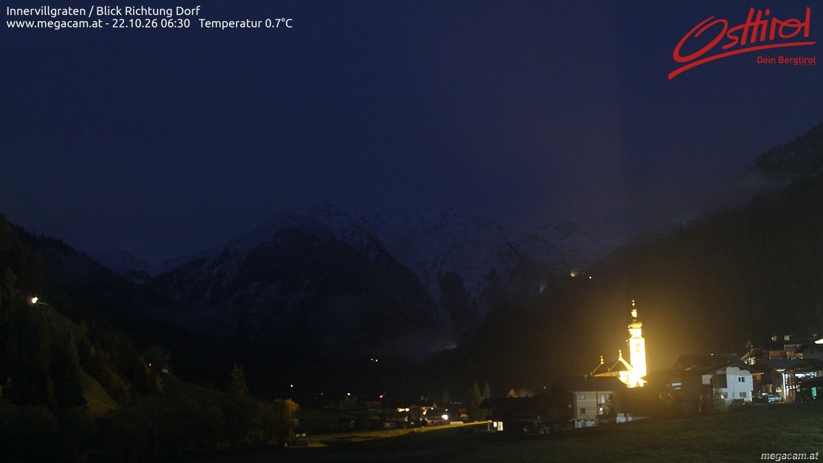 Archived image Webcam Innervillgraten - East Tyrol