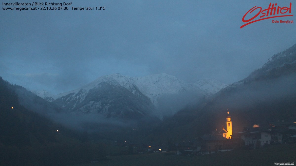 Archived image Webcam Innervillgraten - East Tyrol