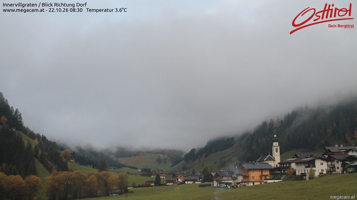 Archived image Webcam Innervillgraten - East Tyrol