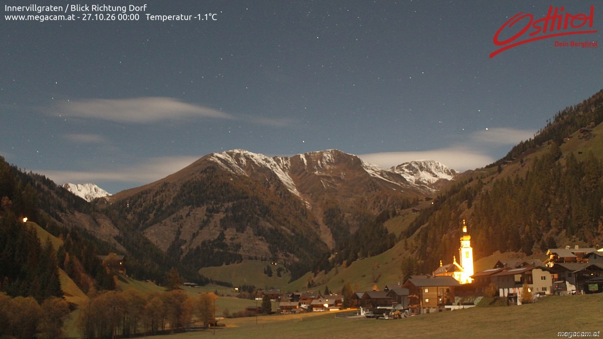 Archived image Webcam Innervillgraten - East Tyrol