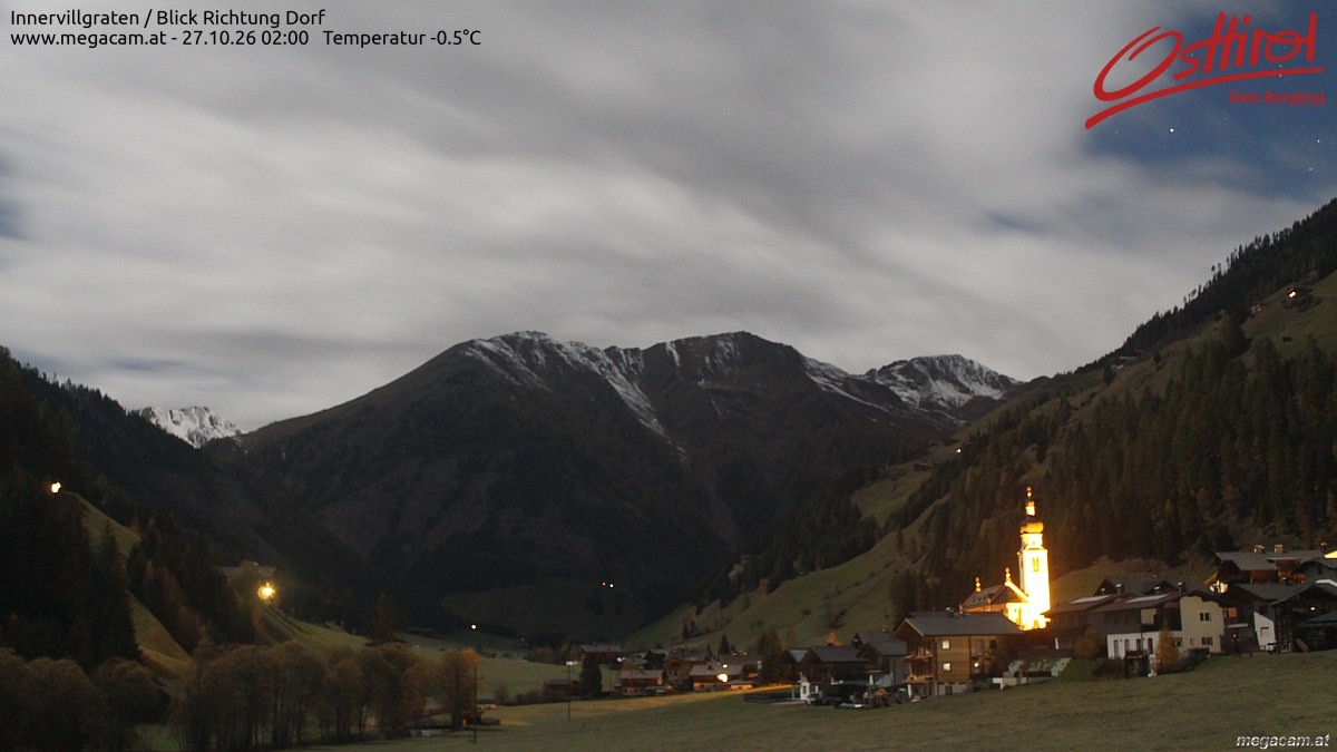 Archived image Webcam Innervillgraten - East Tyrol
