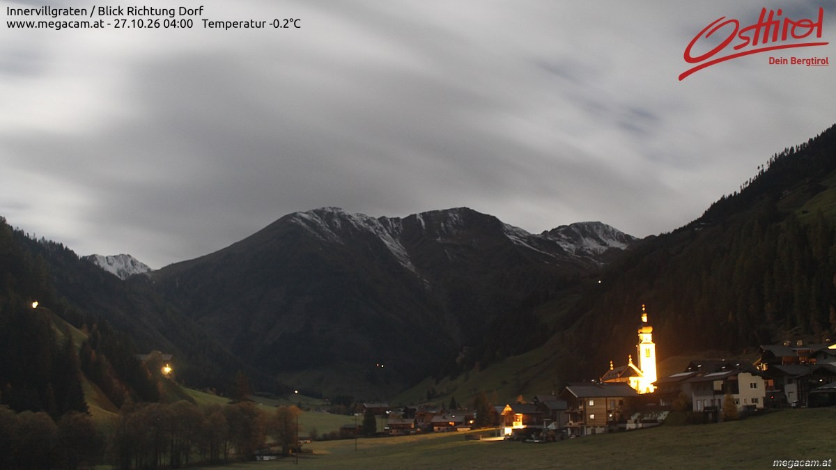 Archived image Webcam Innervillgraten - East Tyrol