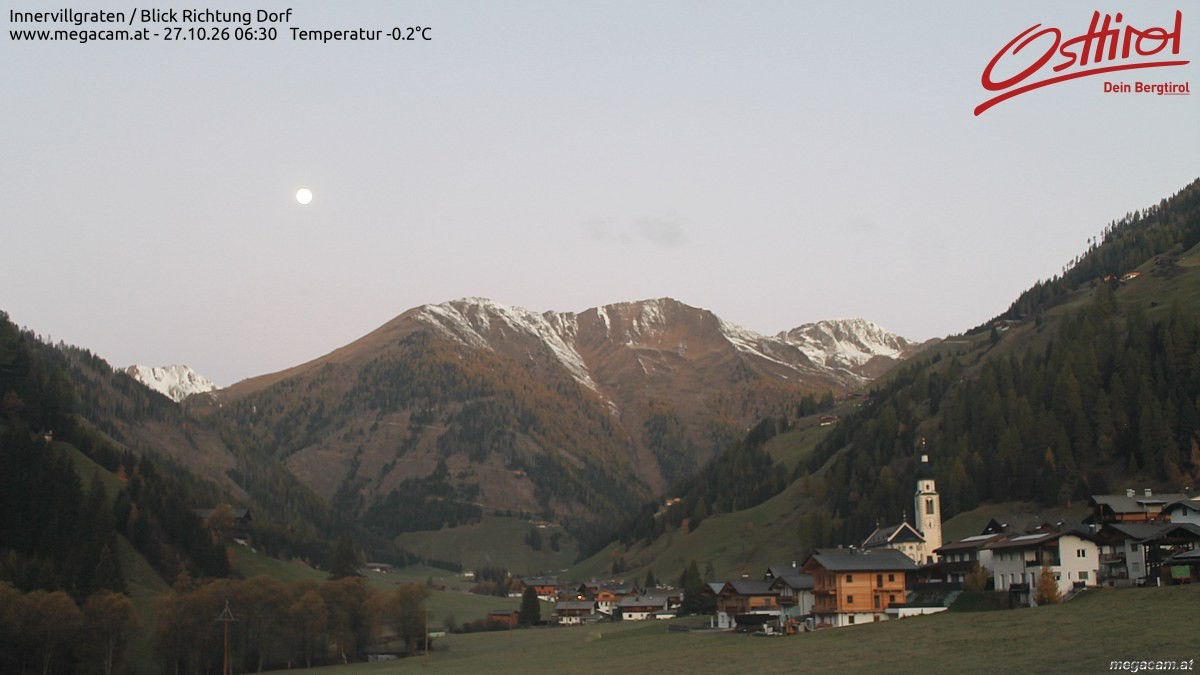 Archived image Webcam Innervillgraten - East Tyrol