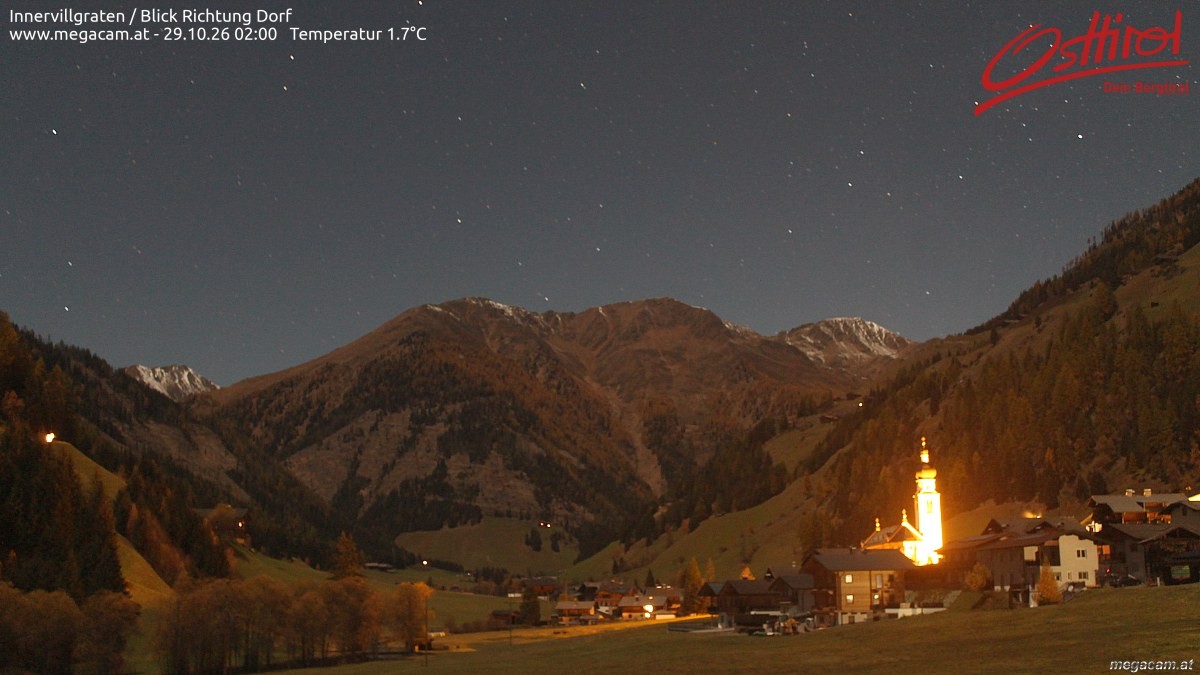 Archived image Webcam Innervillgraten - East Tyrol