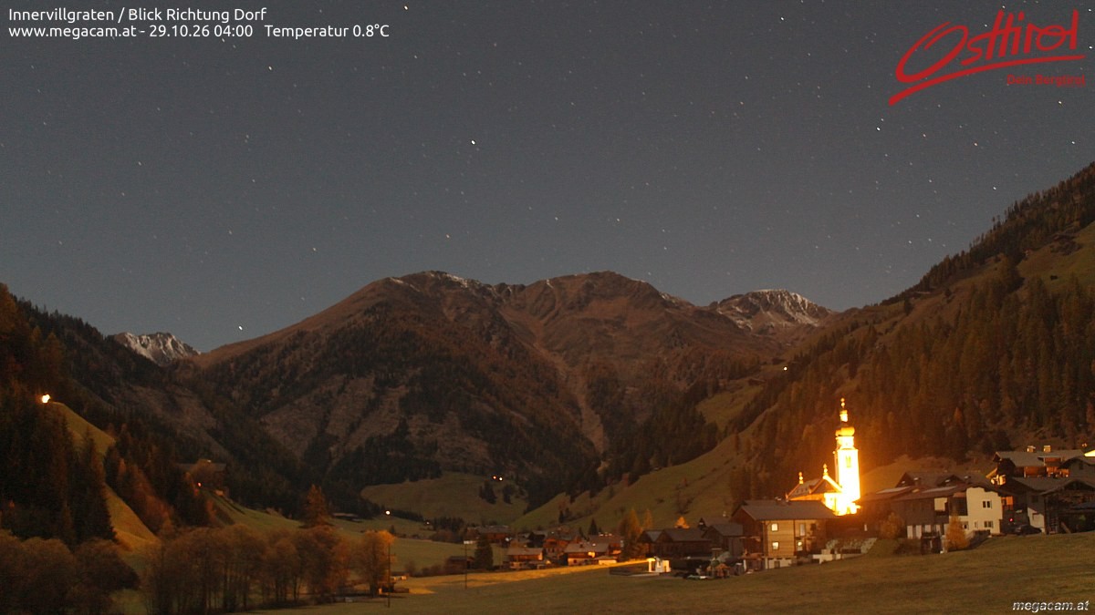 Archived image Webcam Innervillgraten - East Tyrol