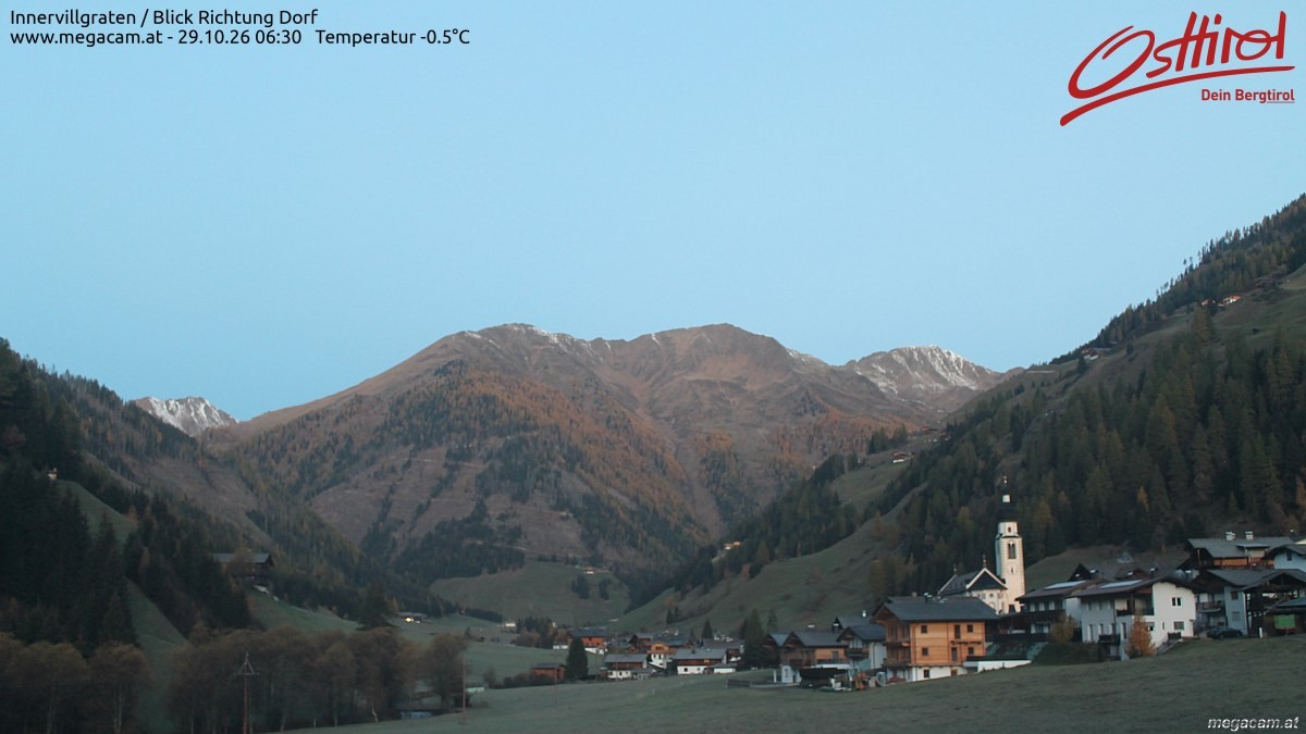 Archived image Webcam Innervillgraten - East Tyrol