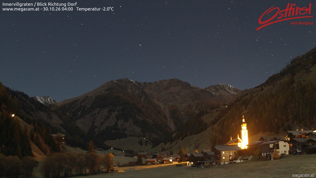 Archived image Webcam Innervillgraten - East Tyrol
