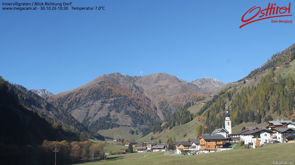 Archived image Webcam Innervillgraten - East Tyrol