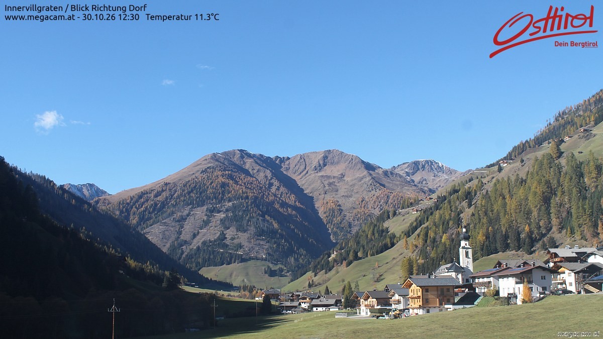 Archived image Webcam Innervillgraten - East Tyrol