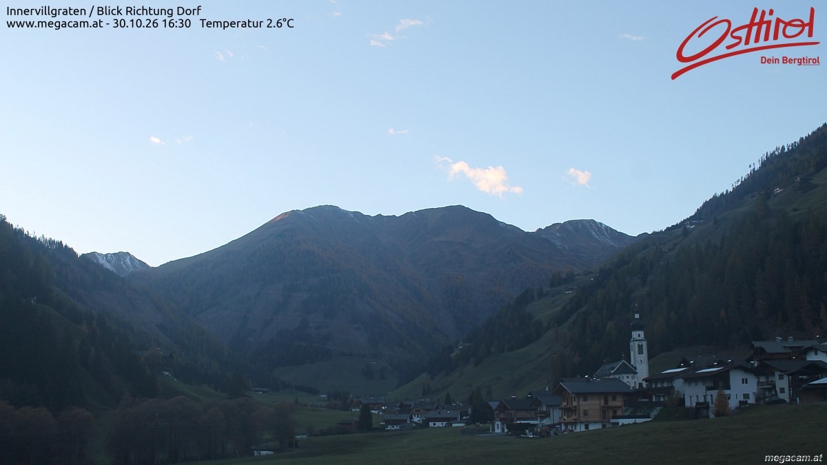 Archived image Webcam Innervillgraten - East Tyrol