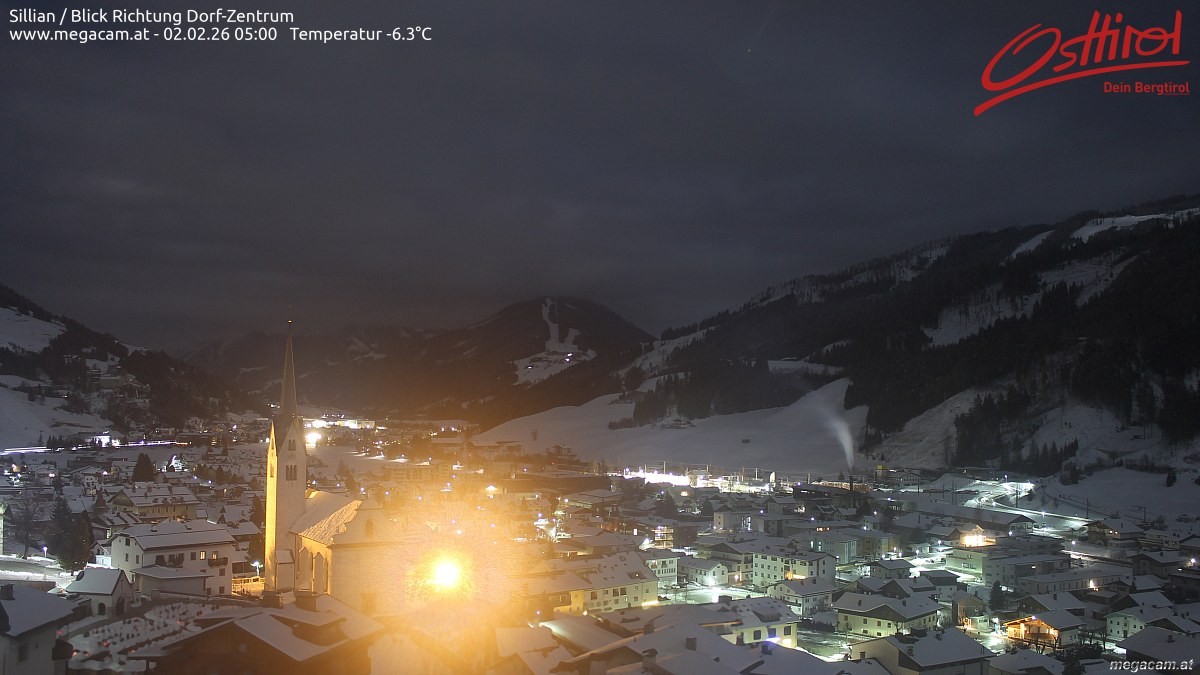 Archived image Webcam Sillian in the Hochpustertal