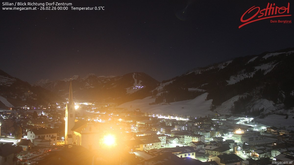 Archived image Webcam Sillian in the Hochpustertal