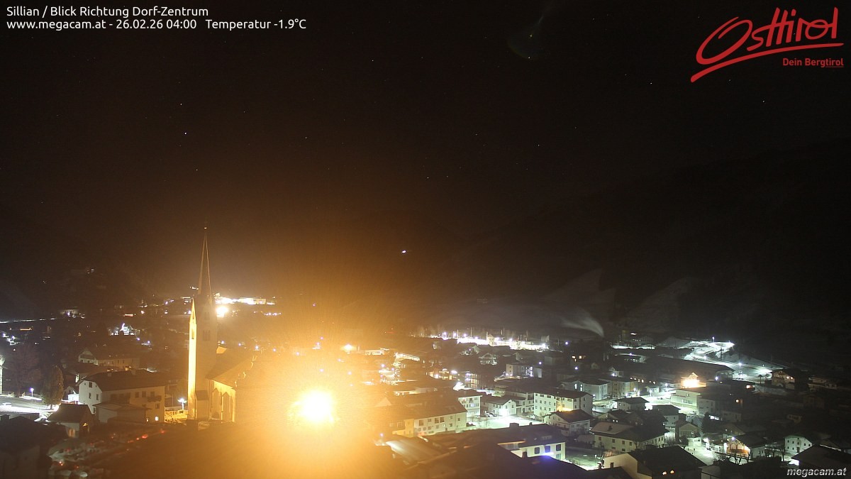 Archived image Webcam Sillian in the Hochpustertal