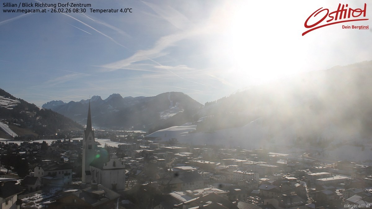 Archived image Webcam Sillian in the Hochpustertal