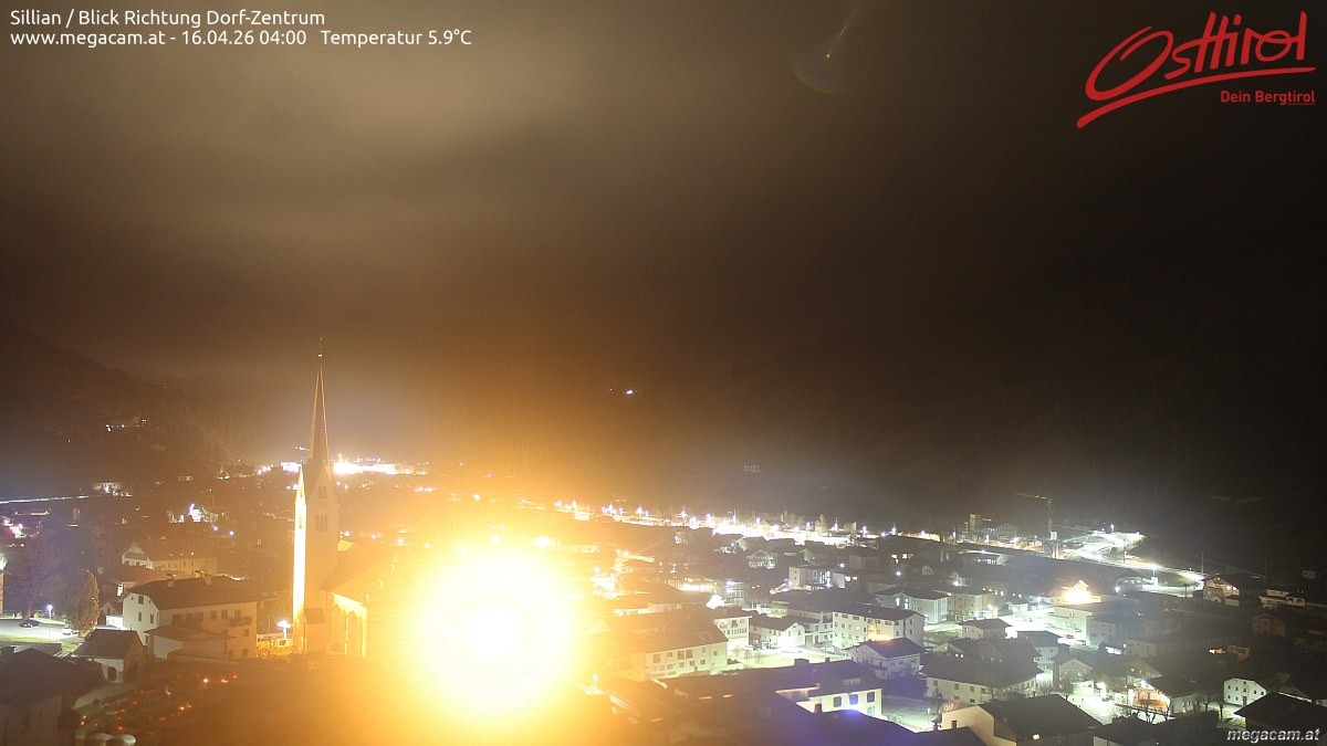 Archived image Webcam Sillian in the Hochpustertal