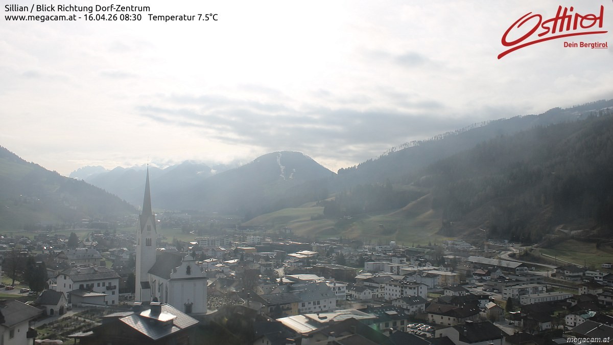 Archived image Webcam Sillian in the Hochpustertal