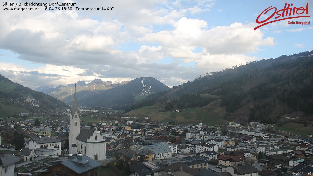 Archived image Webcam Sillian in the Hochpustertal