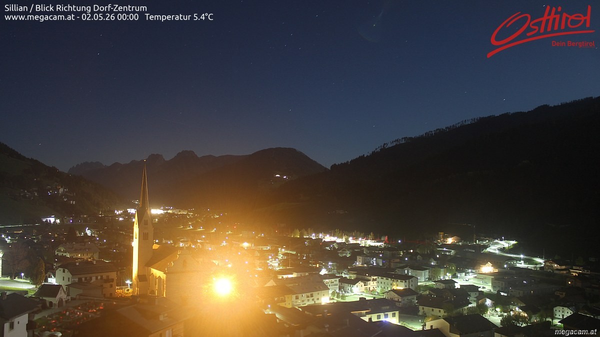 Archived image Webcam Sillian in the Hochpustertal