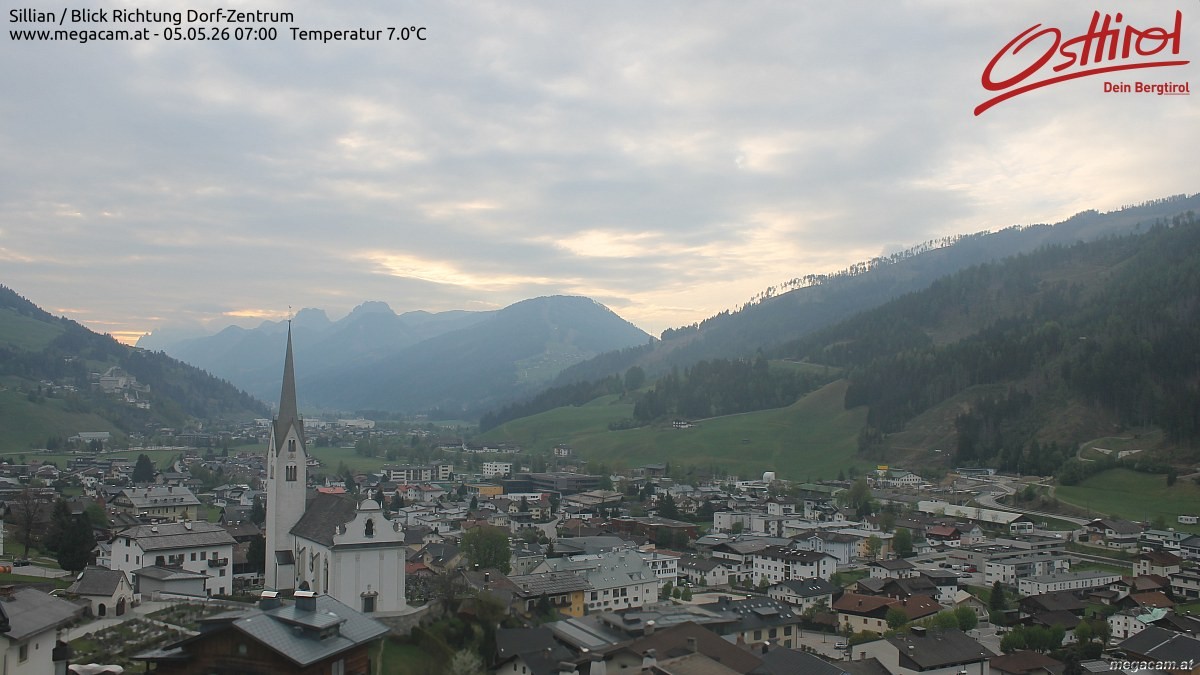 Archived image Webcam Sillian in the Hochpustertal