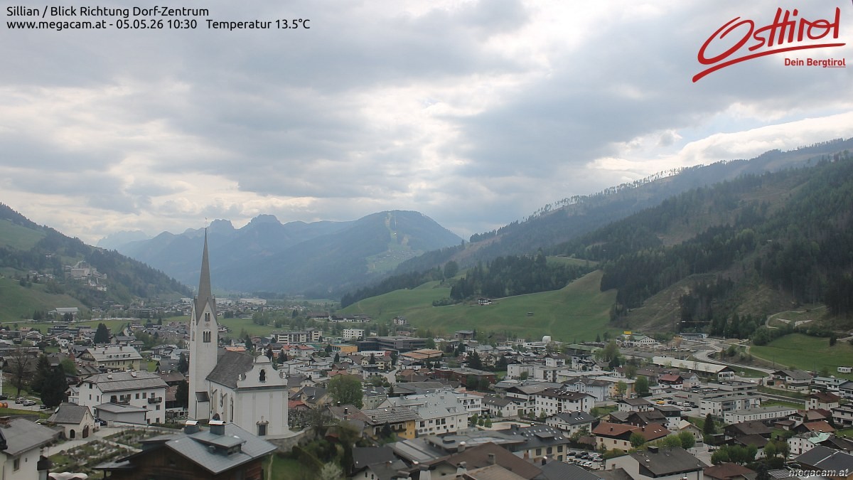 Archived image Webcam Sillian in the Hochpustertal