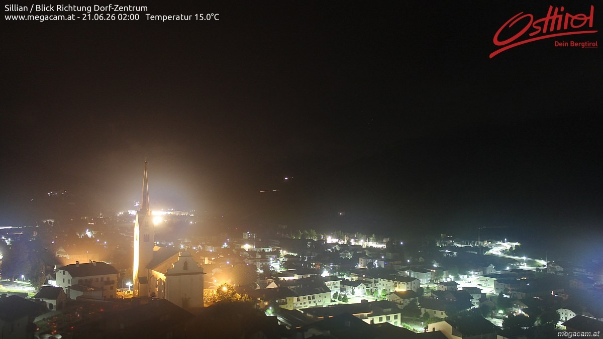 Archived image Webcam Sillian in the Hochpustertal
