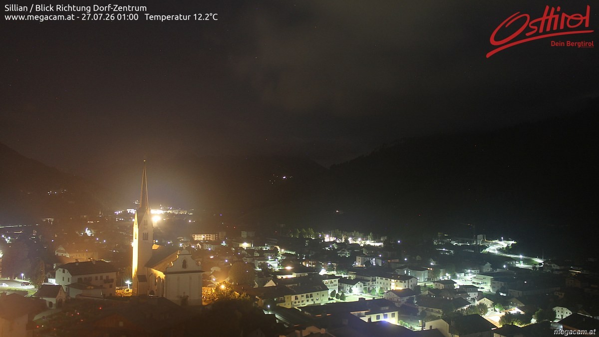 Archived image Webcam Sillian in the Hochpustertal