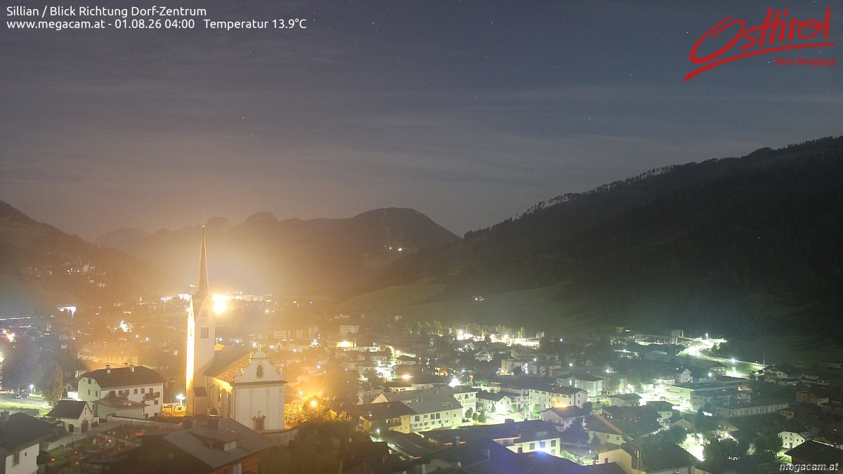 Archived image Webcam Sillian in the Hochpustertal