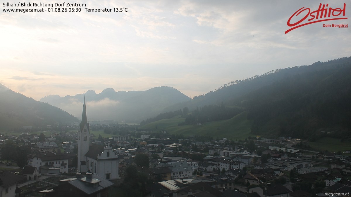 Archived image Webcam Sillian in the Hochpustertal
