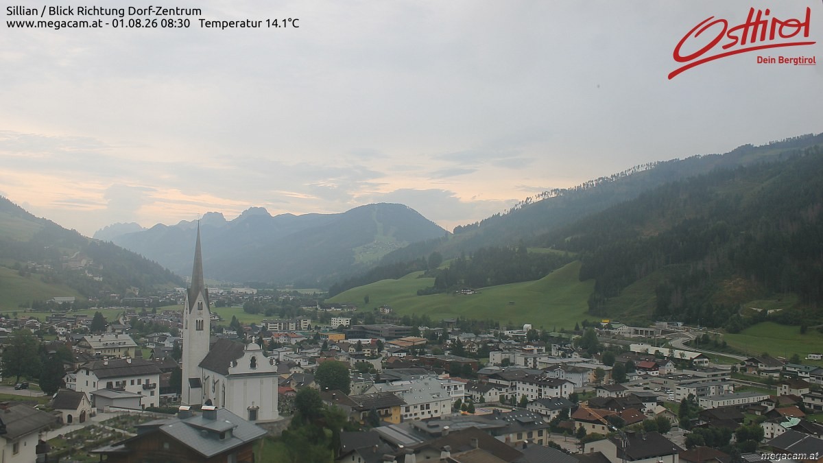Archived image Webcam Sillian in the Hochpustertal