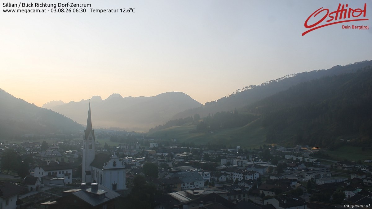 Archived image Webcam Sillian in the Hochpustertal