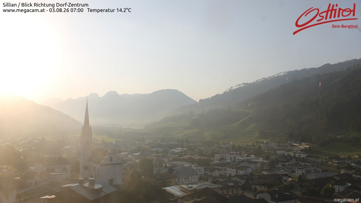 Archived image Webcam Sillian in the Hochpustertal