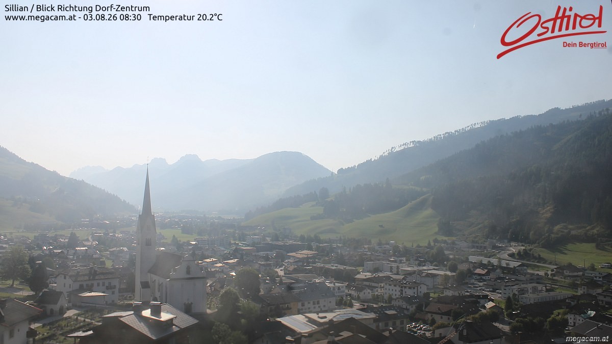 Archived image Webcam Sillian in the Hochpustertal