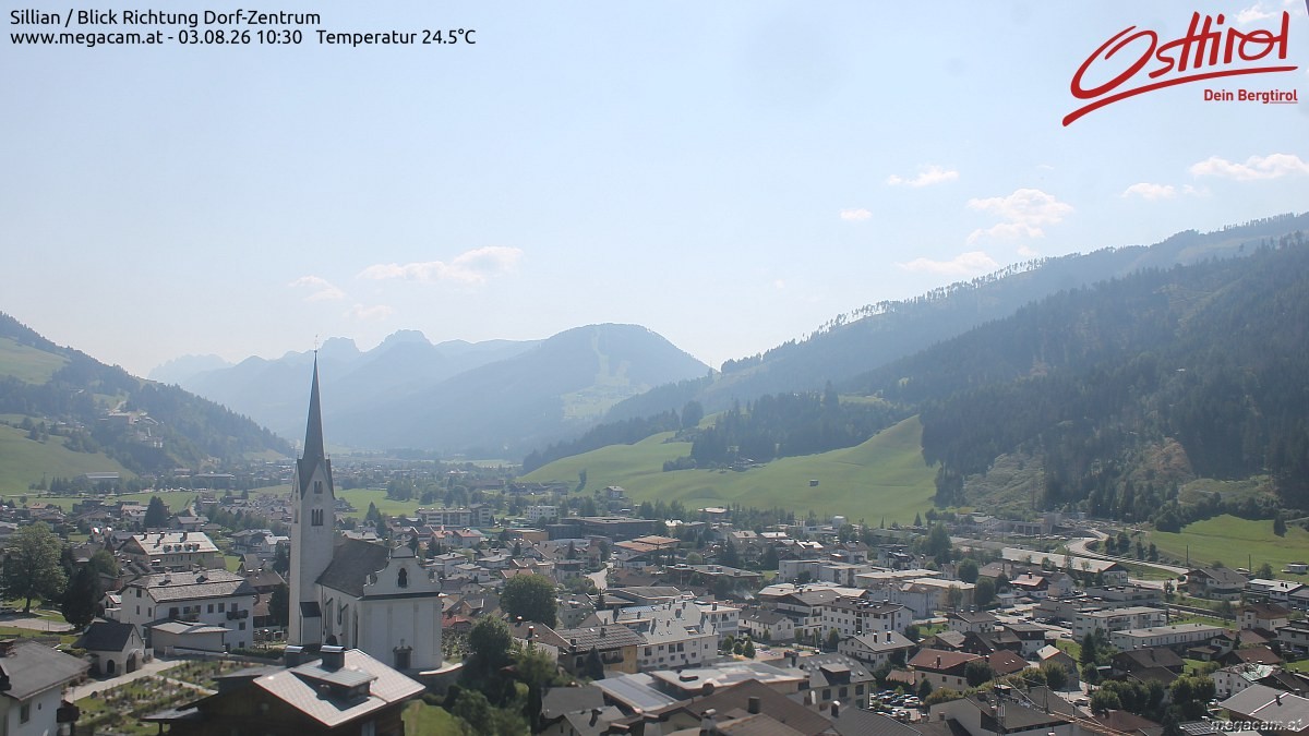Archived image Webcam Sillian in the Hochpustertal