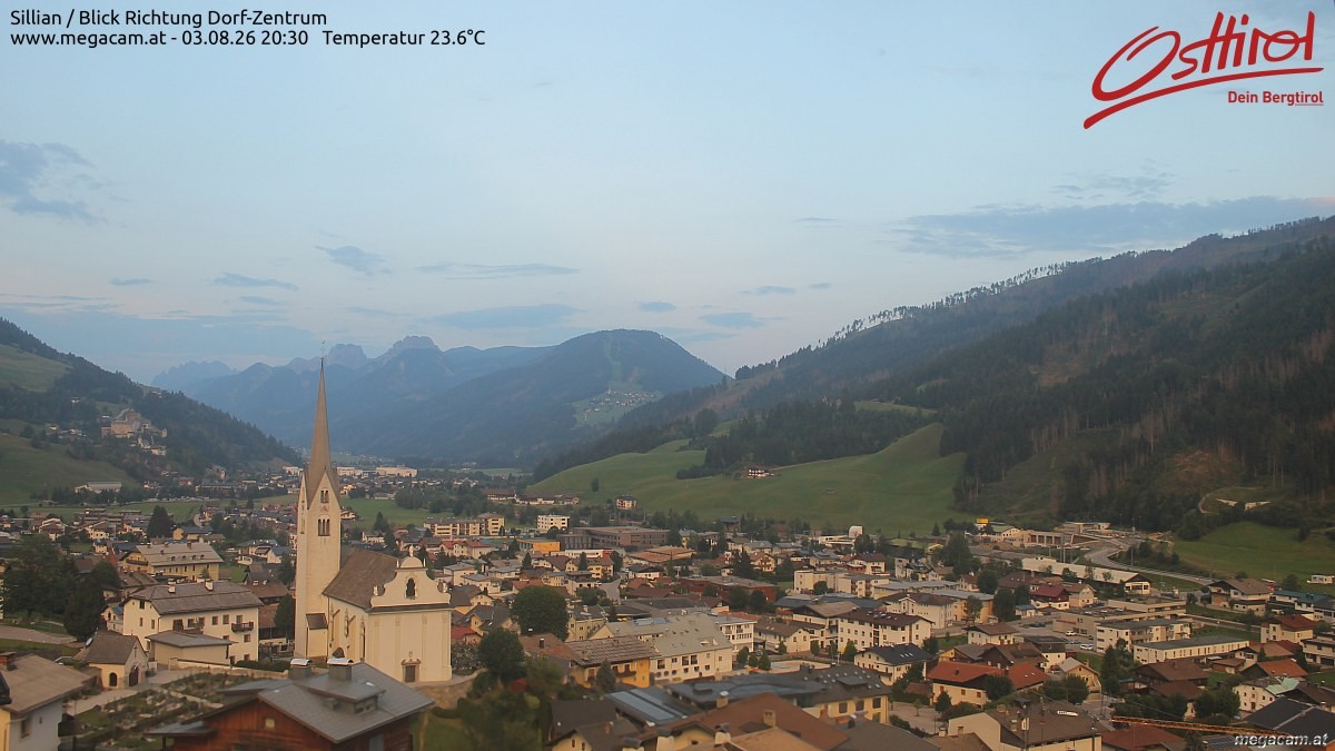 Archived image Webcam Sillian in the Hochpustertal