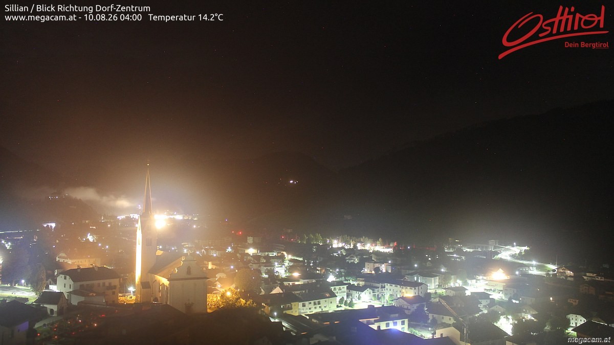 Archived image Webcam Sillian in the Hochpustertal