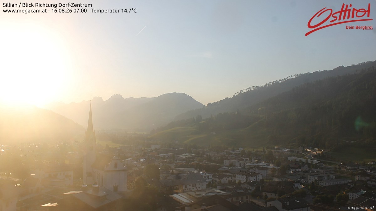 Archived image Webcam Sillian in the Hochpustertal